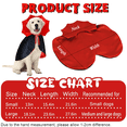thumbnail image 2 of Dog Halloween Costumes, Dog Vampire Cloak Costume Dog Devil Costume Dog Vampire Cloak Cape Halloween Costumes for Small Medium Large Dogs Pets (Large), 2 of 5