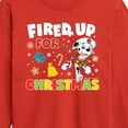 thumbnail image 3 of Paw Patrol - Fired Up For Christmas - Toddler And Youth Long Sleeve Graphic T-Shirt, 3 of 6