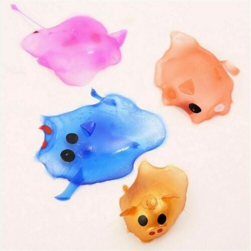 1Pc Jello Pig Cute Anti Stress Splat Water Pig Ball Vent Toy Venting Sticky Pig 