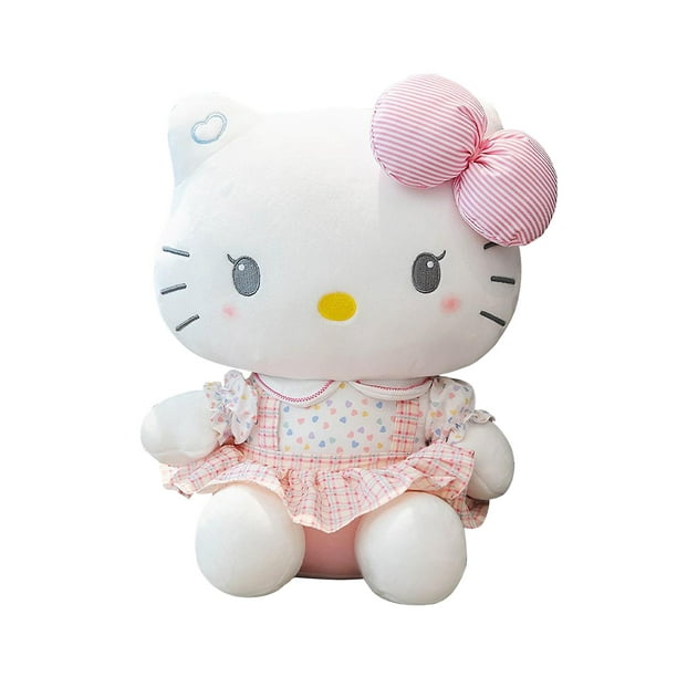 Cute Cartoon Hello Kitty Plush Doll Stuffed Animal Toys For Children Girls  Brithday Gift