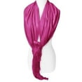 thumbnail image 2 of Soft Silky Rayon Pashmina Shawl Wrap Scarf in Solid Color, 2 of 10