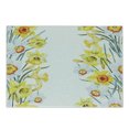 thumbnail image 1 of Daffodil Cutting Board, Spring Flowers Composition for Blossoming Results Natural Print, Decorative Tempered Glass Cutting and Serving Board, Small Size, Yellow White Red, by Ambesonne, 1 of 1