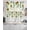 Yellow Green, variant on Sunflower Swag Curtains for Living Room/Bedroom Windows, Butterfly Flowers Green Leaf Brown Wood Grain Kitchen Curtains and Valances Set 36 Inch Length, Light Filtering Swags Valance Curtain Panels