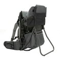 thumbnail image 3 of Clevr Cross Country Lightweight Toddler Baby Hiking Child Carrier, Grey, 3 of 9