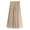 Cream1-A, variant on Lu's Chic Women's Tulle Skirt Midi Tutu High Waisted A-line Elastic Waist Tea-length Mesh Pleated Formal Prom Party Layered Skirts Cream X-Small-Large