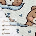 thumbnail image 3 of Sleeping Bears Trivet Mats Woven Pot Holders 3Pcs Non-Slip Heat Resistant for Hot Pots Pans Pats, 3 of 6