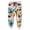 White, variant on lnmuld Boys Colorful Excavator Bulldozer Print Jogger Trousers Fall Winter Elastic Drawstring Waist Loose Fit Soft Casual Pants for Kids Daily Outdoor Wear White,1-2 Years