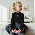thumbnail image 2 of Girl Clothes 2t 6 Month Girl Tops Girls Tops for Tie Long Sleeve 2t Little Girls High Tops Toddler Girls Long Sleeve Ruffle Cotton T Shirts Print Top Shirts Casual Blouse, 2 of 5