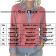 thumbnail image 3 of Women Denim Lapel Waffle Sweater Long Sleeve V Neck Button Down Pullover Knit Polos Shirt Casual Fall Outfits, 3 of 7