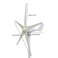 thumbnail image 6 of Yedigre Wind Generator, Powerful High Efficiency Weather-Resistant Low Start-up Speed Industrial Energy Windmill Generator Suit, 6 of 7