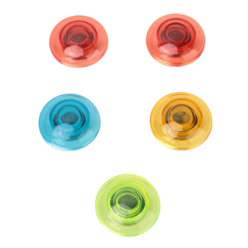 Dots Colorful Circular Plastic Transparent Fridge Whiteboard