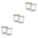 thumbnail image 1 of Ounissouiy Contenedor de almacenamiento de latas reutilizable para tina de helado, transparente, de larga duración, instalación práctica, Type1 NO1, 1 of 6