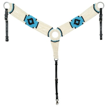 Showman Wool Multi-Strand Southwest Design Breast Collar