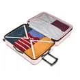 American Tourister NXT Checkered Hardside Carry On Spinner Suitcase
