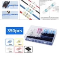 thumbnail image 4 of Juego de terminales de soldadura a prueba de agua, de conectores eléctricos, conector de cable y termorretráctil para reparación de cables, equipo 350 piezas Macarena Conectores termorretráctiles, 4 of 8