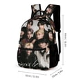 thumbnail image 2 of 16.2In SKZ Stray Korea Ki Backpack with Front Pocket Cartoon Backpacks Travel Laptop Daypack Bags For Men Women, 2 of 8