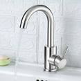Coliware Bathroom Faucet, Single Hole Bathroom Sink Faucet for Kitchen