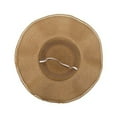 thumbnail image 5 of New Women Ladies And Gentlemens Summer Wide Brim Straw Hat Floppy Beach Cap Women Hair Hat Retirement Visor Winery Tote Fisherman Hats for Women Hat with Drawstring Hat Women Ocean Ponytail Hat Bags, 5 of 6