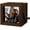 Walnut, variant on Hand-Cranked Flipbook Frame with Light, Animation Photo Box