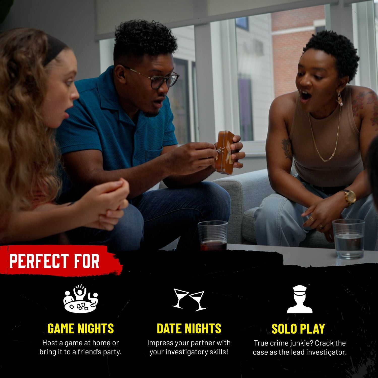 Hunt A Killer : Lakeside Slaughter, jeu de mystère de meurtre interactif, conçu pour les 14 ans et plus Jeu de mystère de meurtre