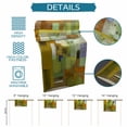 thumbnail image 6 of Table Runner - 48 Inch Long, Abstract Yellow Kitchen Dining Table Runner Dresser Scarves, Painting Buildings Geometric Modern Art Farmhouse Decor for Coffee Tables Wedding Party Banquet, 6 of 8