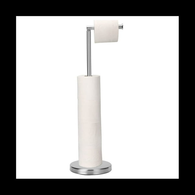 Soporte para Papel HigiéNico, Soporte para Papel HigiéNico Independiente con Reserva para 4 Rollos de Repuesto, Base Resistente