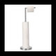 thumbnail image 1 of Soporte para Papel HigiéNico, Soporte para Papel HigiéNico Independiente con Reserva para 4 Rollos de Repuesto, Base Resistente, 1 of 5