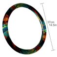 thumbnail image 4 of Chameleon 14.5 Inch Printing PVC Leather Auto Accessories Car Wheel Cover Steering Wheel Cover Car Wheel Covers, 4 of 6