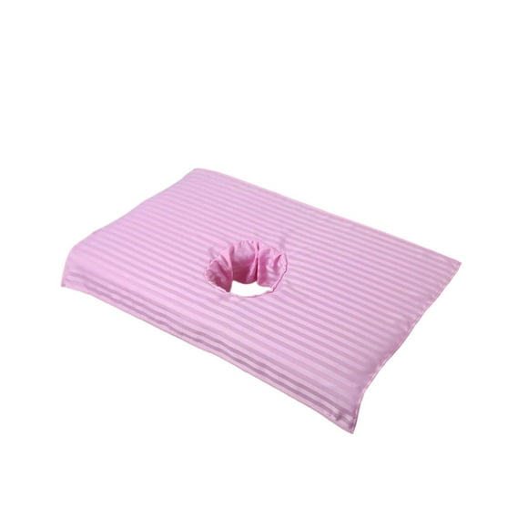 Yuarrent Algodón masaje cara agujero cubierta de un solo transpirable cosmético belleza cama toalla cojín reposacabezas ropa de cama almohadillas Juegos de cama Rosado Yuarrent HA065400-02