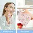 thumbnail image 7 of Cute Cartoon Pigs and Hearts Washcloth 12x12in Set, 6 Pack Absorbent Cotton Towel Square Kitchen Dishes Towels, Soft Cleaning Face Hand Towel Fast Drying, 7 of 7