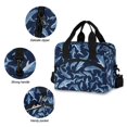 thumbnail image 3 of FORMRS Reusable Lunch Bag for Work School Leakproof Insulated Cooler with Adjustable Shoulder Strap, Watercolor Shark Pattern, 3 of 6