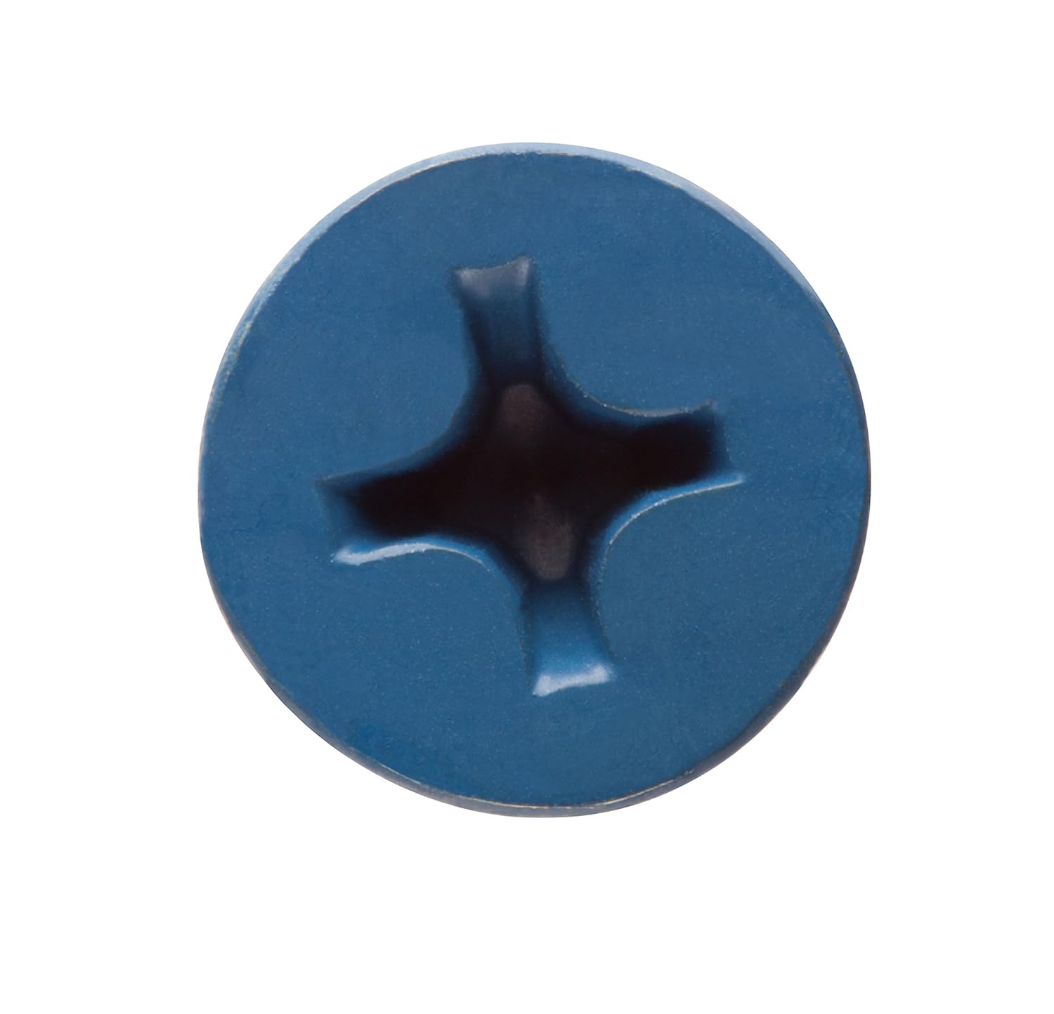 CONFAST 3/16" x 3-1/4" Blue Steel Flat Phillips Concrete Screw Anchor with Drill Bit (100 per Box)