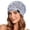 Blue, variant on Summer Solid Lightweight Slouchy Beret Hat Casual Crushable Cap Breathable Soft Travel Headwear