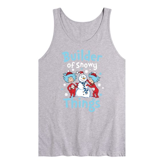 Cat in the Hat - Builder Of Snowy Things - Men's Jersey Tank Top