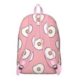 thumbnail image 5 of Foodie Fried Egg Cooking School Backpack, Eggshell Pattern Travel Backpack with Anti-theft Features for Commuting and Outdoor Activities, 5 of 5