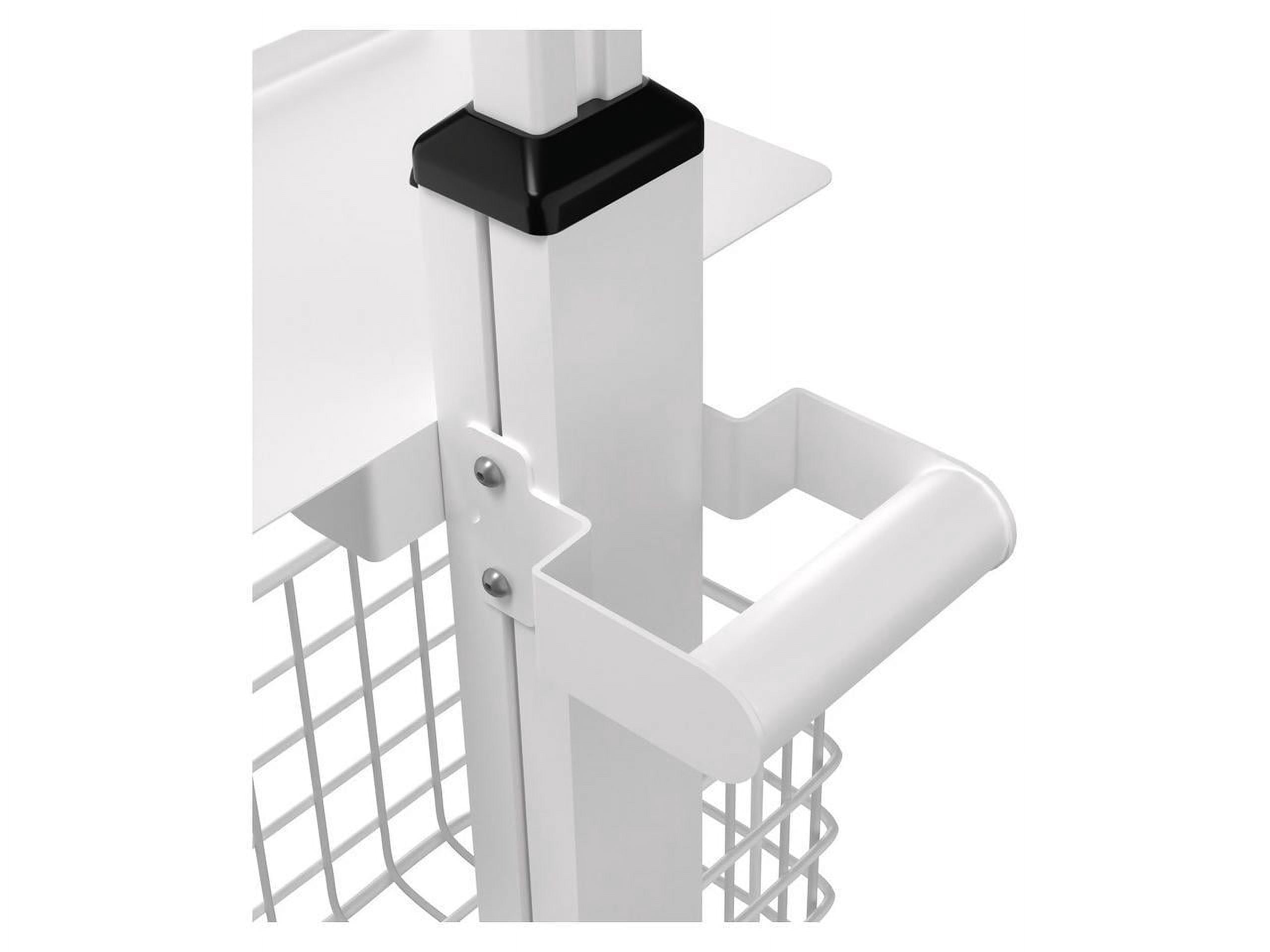 CTA Digital Medical Mobile Floor Stand with VESA Plate and Paragon Enclosure