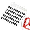 thumbnail image 1 of 50 Piezas de Tornillos de Pedal icicleta, Antideslizantes, Tornillos de Aleación Llave, Accesorios de Piezas de Vástago Negro Soledad Tornillos para pedales de bicicleta, 1 of 10