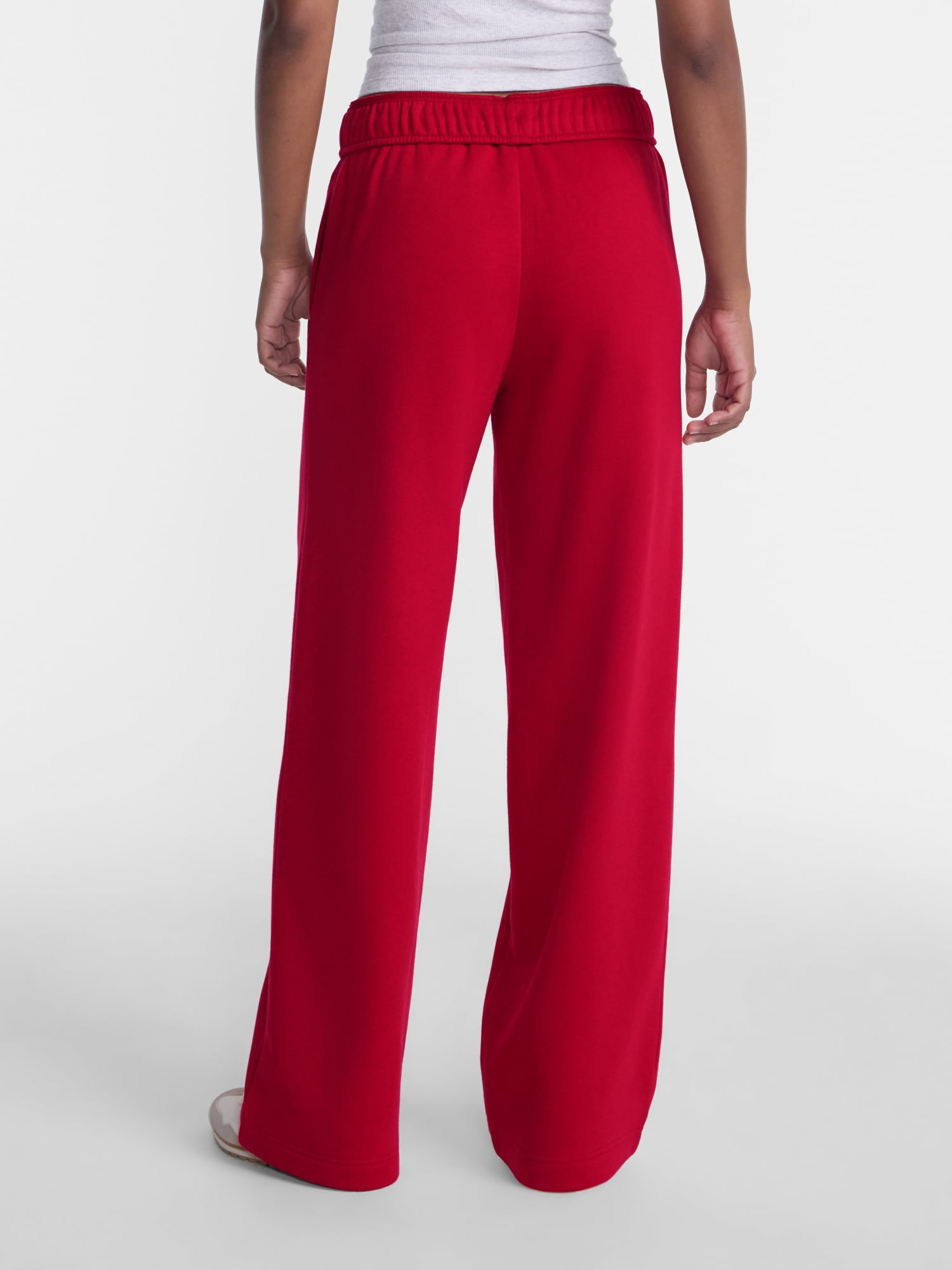 No Boundaries Wide Leg Fleece Pants, 28", 30", 32" Inseams, Women's & Women's Plus XXS-4X