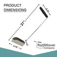thumbnail image 2 of Cuchara Coladora para Freidora en Acero Inoxidable en Forma de V - THE FRYOILSAVER COMPANY, 2 of 7