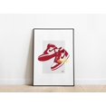 thumbnail image 3 of Póster de zapatillas de deporte de marca de fama mundial para sala de estar, pintura en lienzo moderna, arte para el hogar, decoración de pared, imágenes estéticas, regalos, 3 of 5