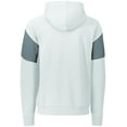 thumbnail image 2 of Holloway Sportswear L Prospect Hoodie White/Charcoal Heather 229546, 2 of 4