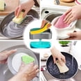 thumbnail image 3 of Compact Storage Dish Soap Dispenser, Non-Slip Feet Compatible with Kitchen Sink, Innovative Design, High-Quality Material and Easy Dispensing Dishwashing Pump,, 3 of 5