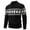 #0172-Black, variant on Betivan Mens Christmas Sweaters Casual Slim Fit Knitted Holiday Party