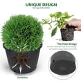 thumbnail image 4 of netuera Premium Black Plastic Nursery Plant Container Garden Planter Pots, 4 of 5