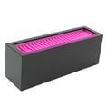 thumbnail image 1 of Cosmetic Holder, Bouncy Silicone Makeup Case Large Capacity  For School For Home Black+Rose Red, 1 of 8
