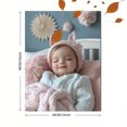 thumbnail image 3 of Qisvanset 12x16 Inch Pink Unicorn Canvas Wall Art, Minimalist Watercolor Art Girl Nursery Room Decor, 3 of 8