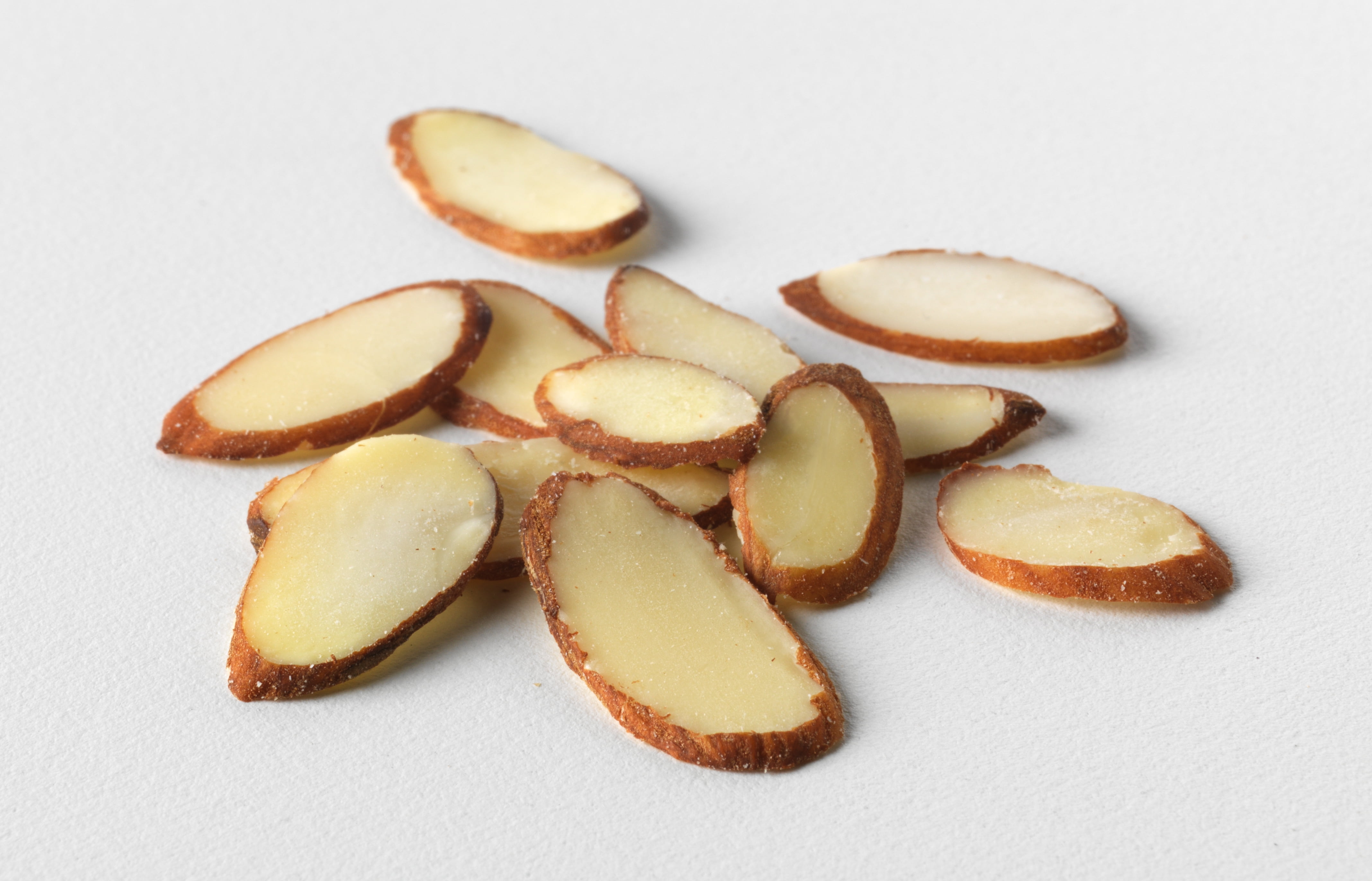 Bulk Sliced Natural Almonds 25 Pound Wholesale Box
