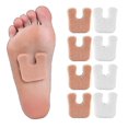 thumbnail image 2 of 10 Pares de almohadillas adhesivas para callos de fieltro en forma de U Almohadillas adhesivas para pies Cojín autoadhesivo para pies en forma de U, 2 of 3