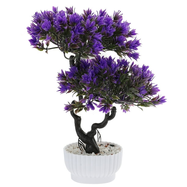 GOOHOCHY Planta simulada Bonsai Decoración Hogar Vegetación Decoración Planta artificial
