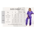 thumbnail image 4 of MINTREUS Lounge Sets for Women Knit Short Sleeve V-neck Tops and Long Pants Soft Comfy Pajamas Set Oversized 2 Piece Outfits, 4 of 6